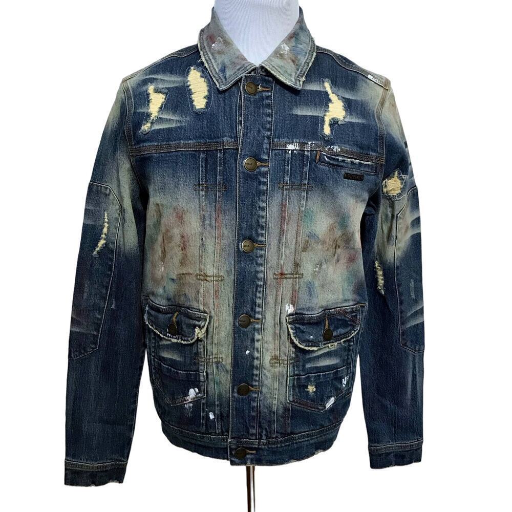 Preme NWOT Medium Wash Jean Jacket Men M